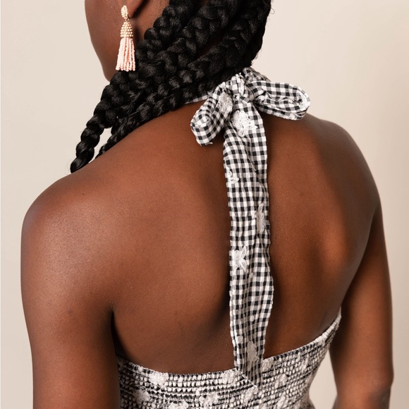 Halter mini dress - Picture 3 of 4